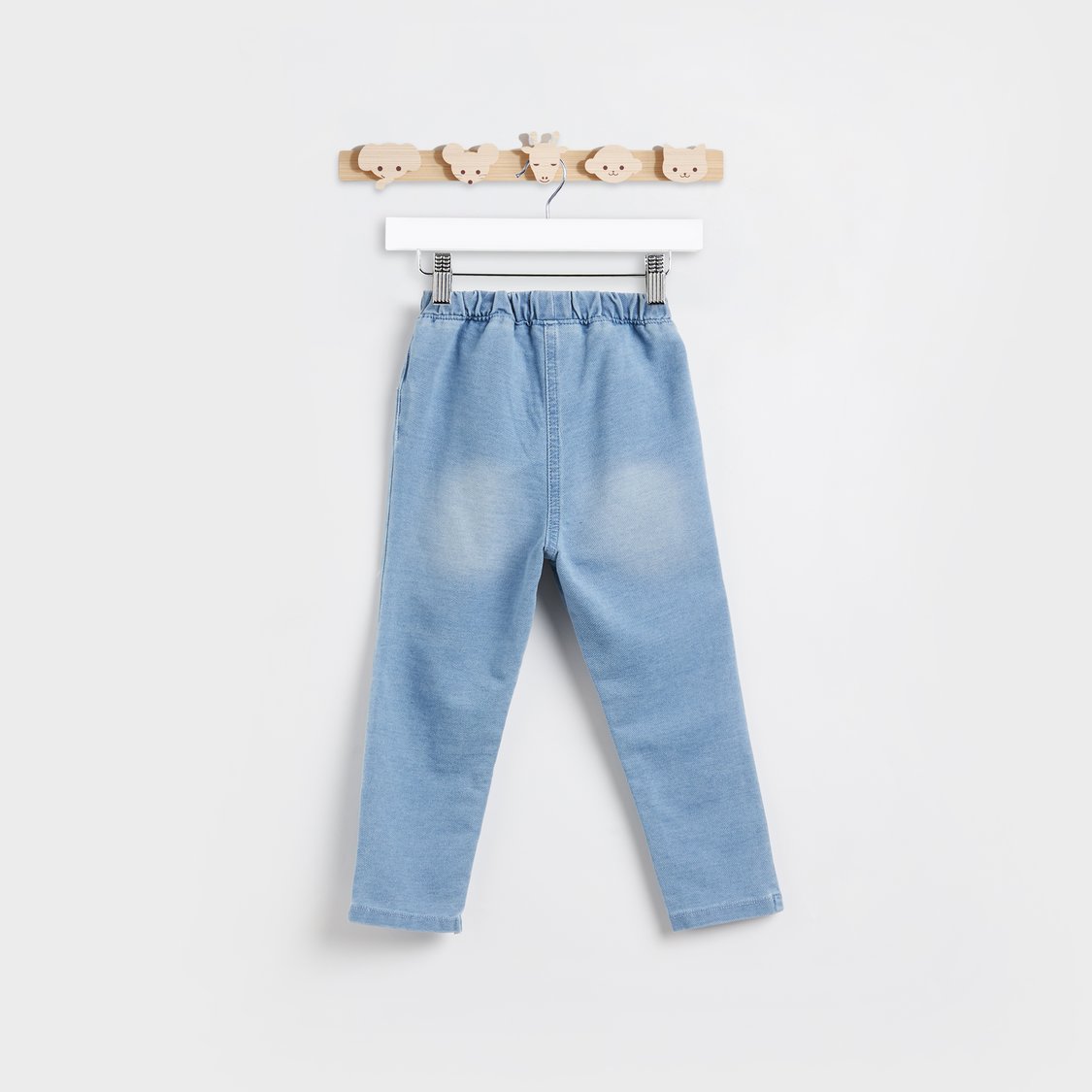 Juniors Washed Elasticated Jeans