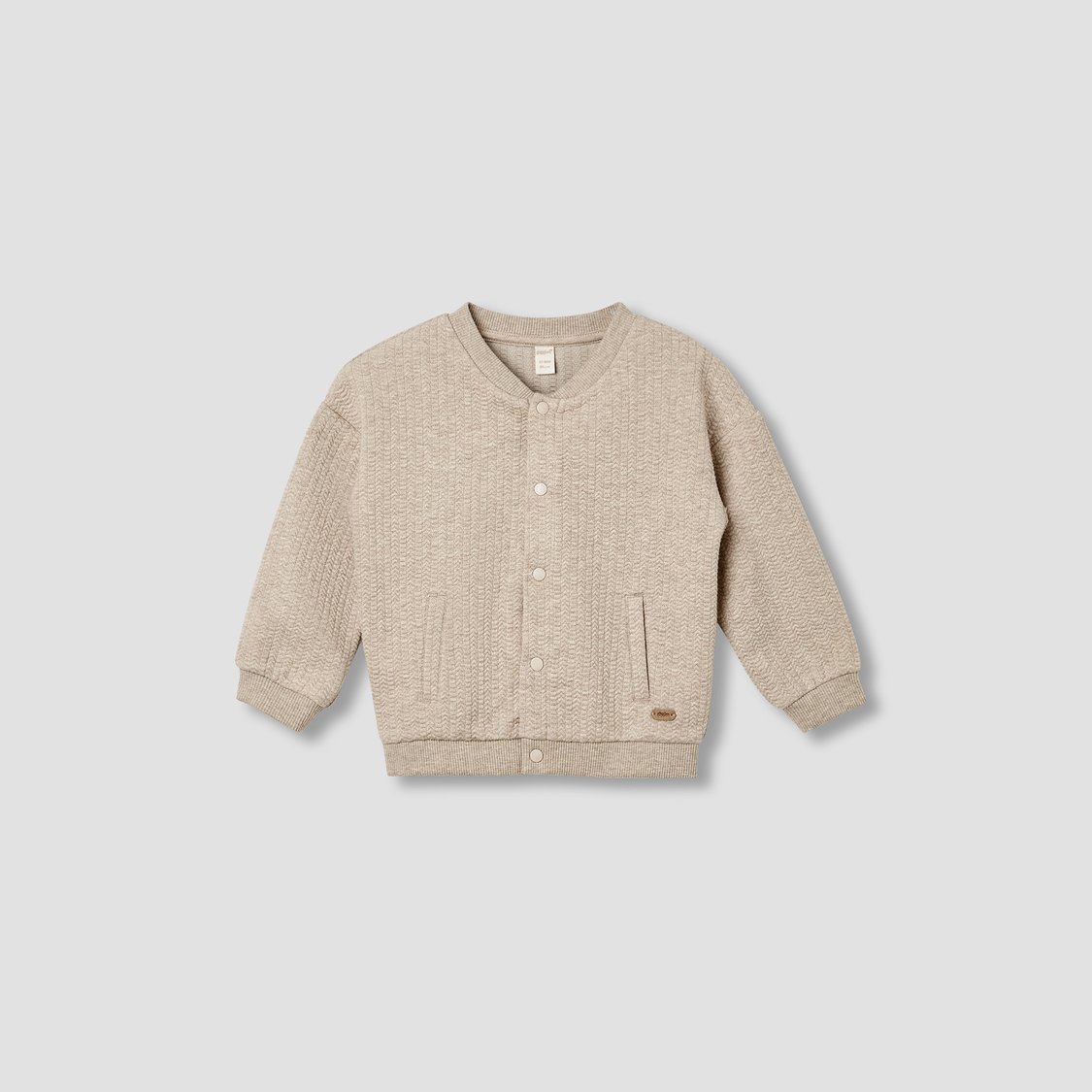 Giggles Textured Button Through Jacket and Jogger Set