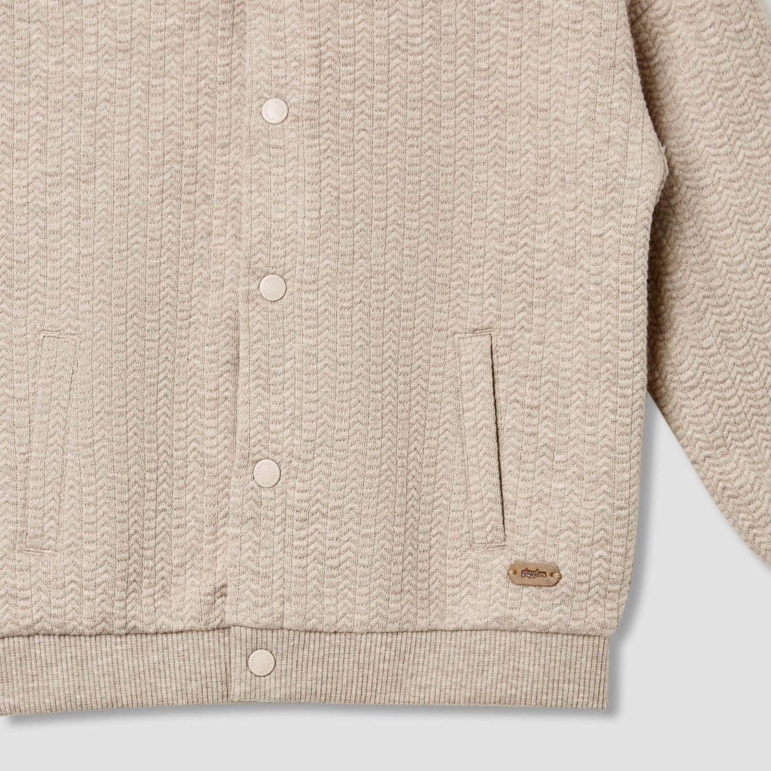 Giggles Textured Button Through Jacket and Jogger Set