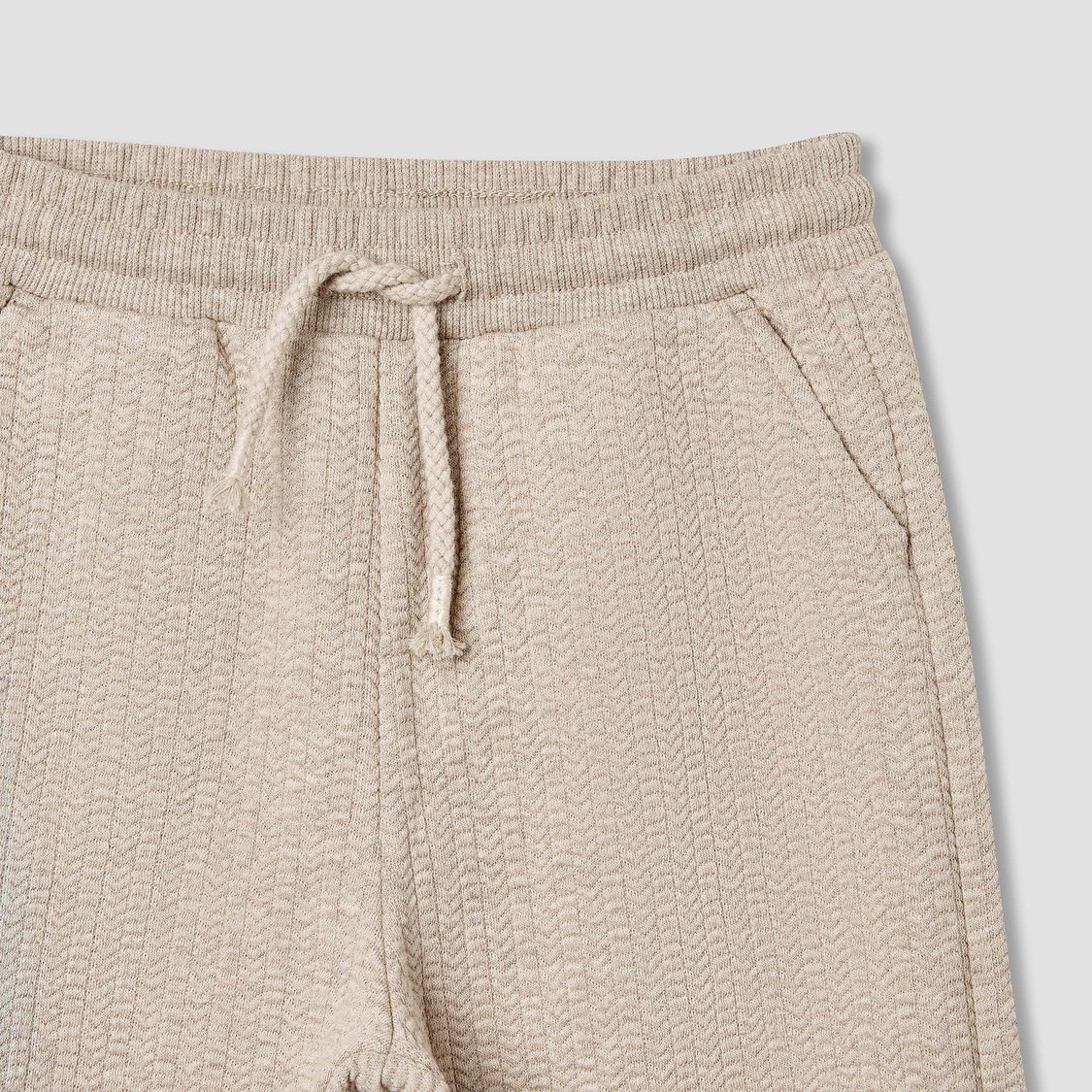 Giggles Textured Button Through Jacket and Jogger Set