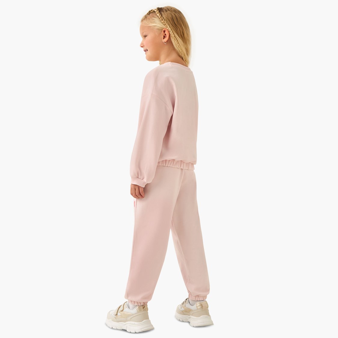 Minnie Mouse Print Sweatshirt and Joggers Set