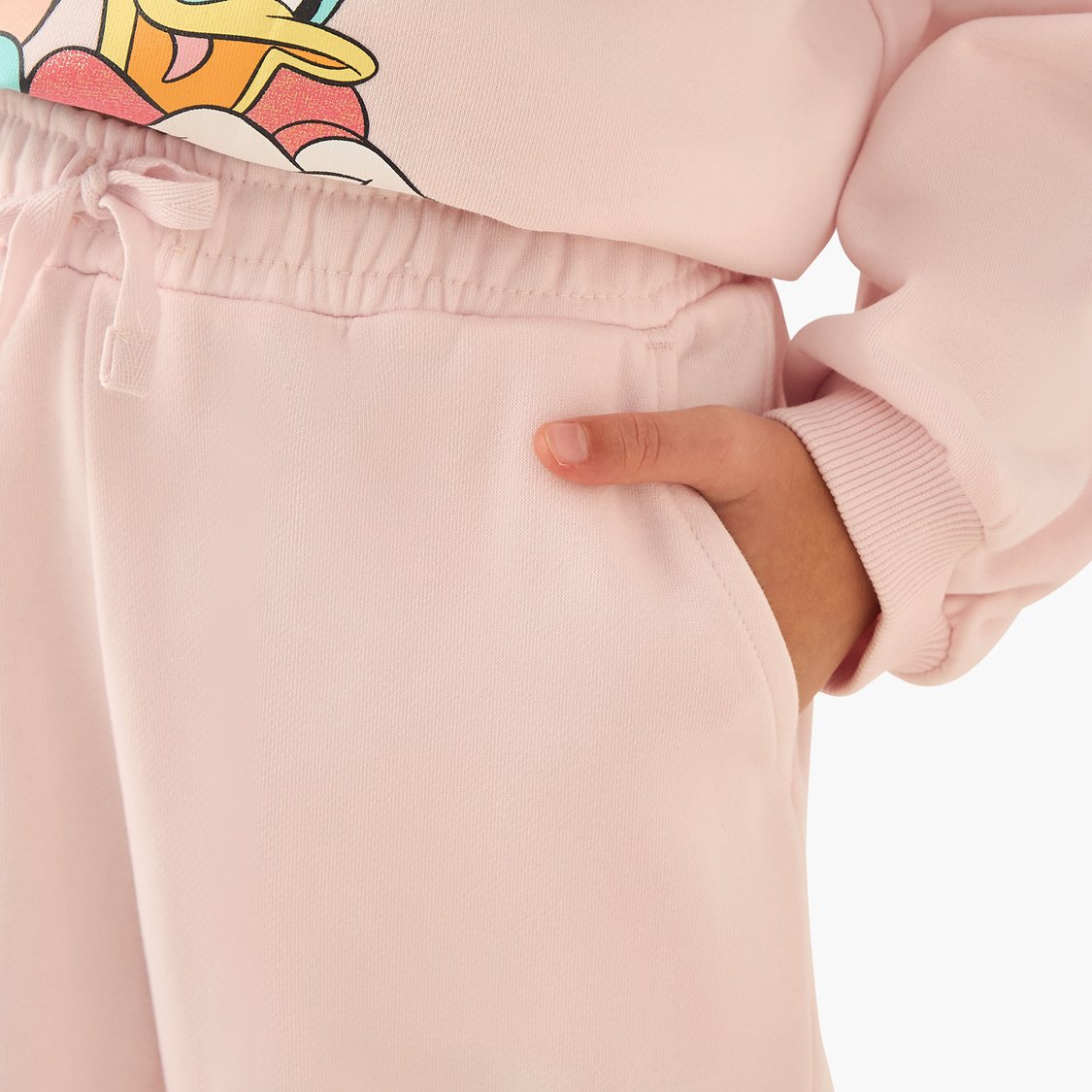 Minnie Mouse Print Sweatshirt and Joggers Set