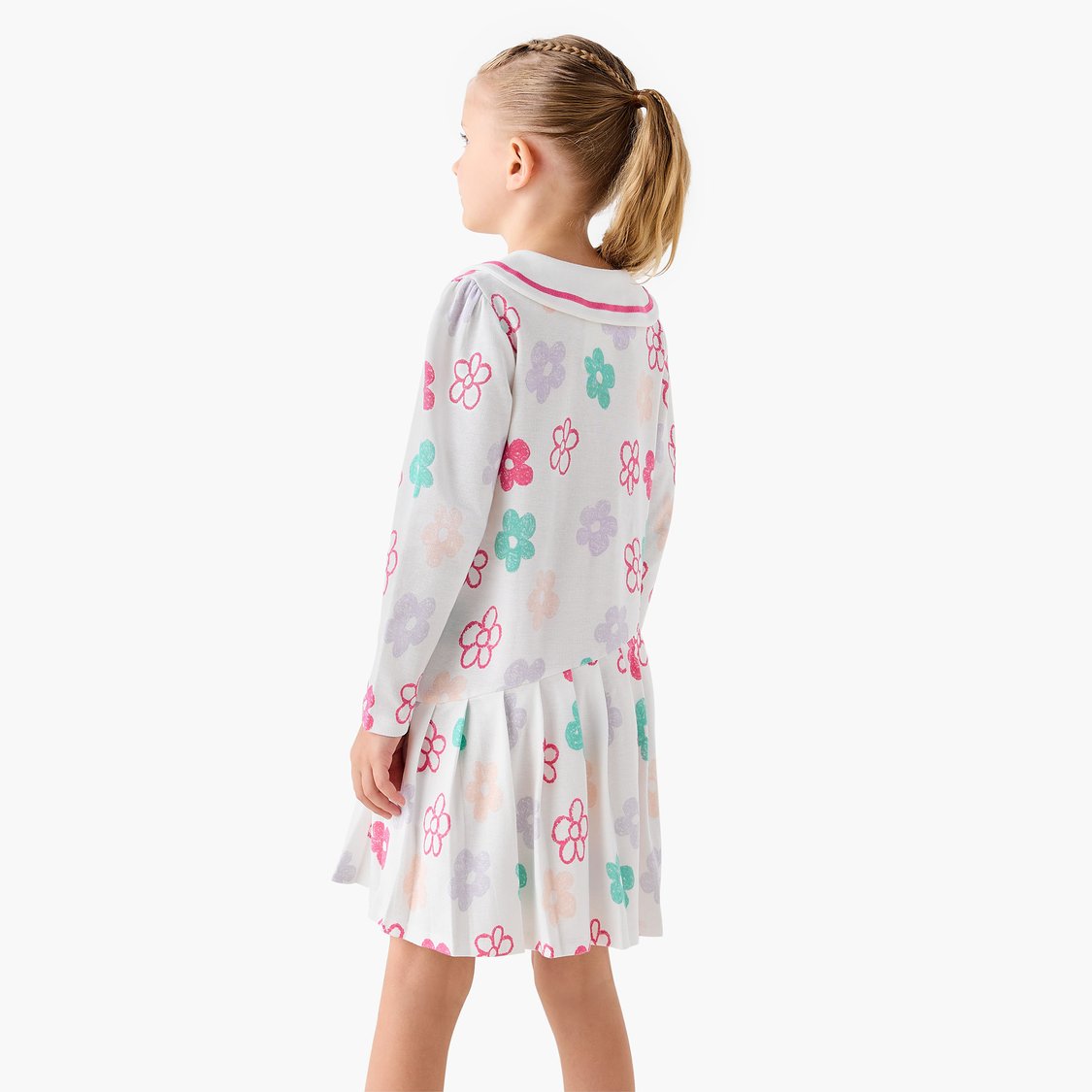 Juniors Floral Print Dress