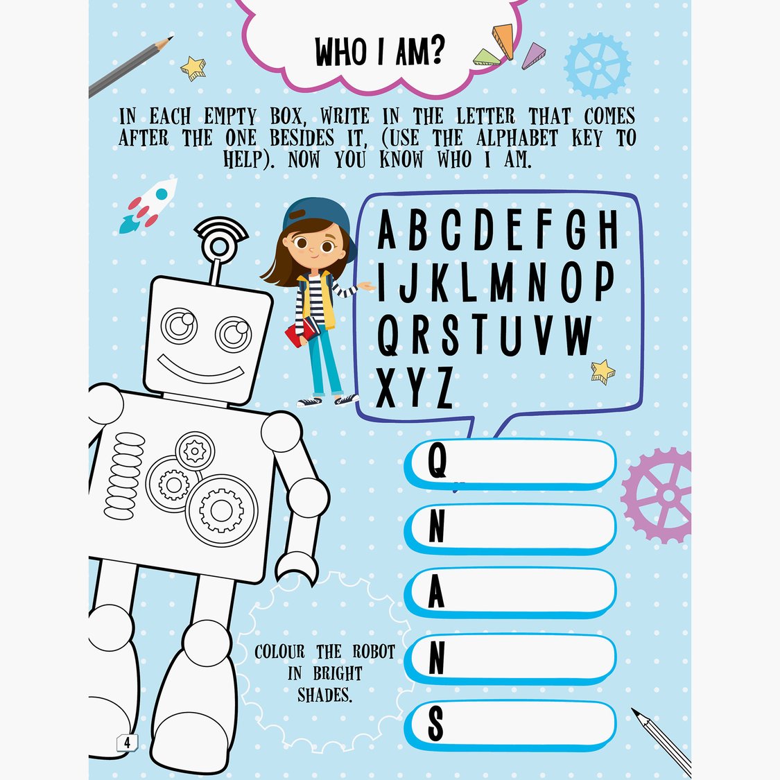 Dreamland Introduction to Robotics with Activities Book