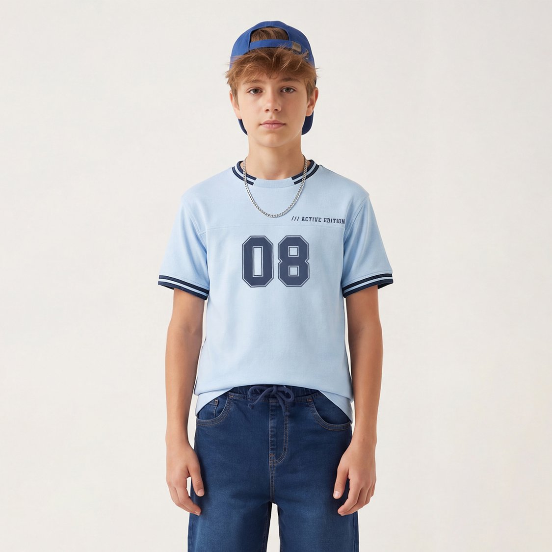 Juniors Varsity Print T-shirt
