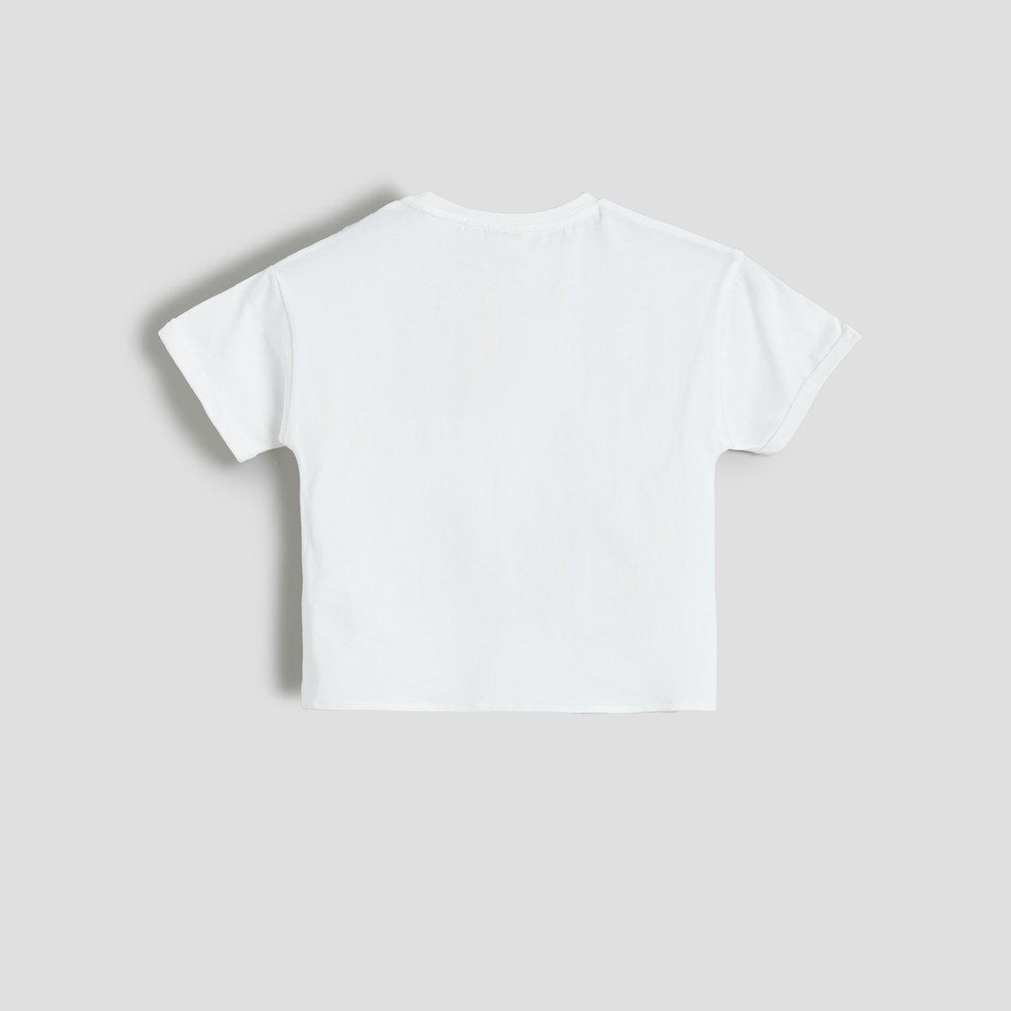 Juniors Heart Embroidered T-shirt and Joggers Set