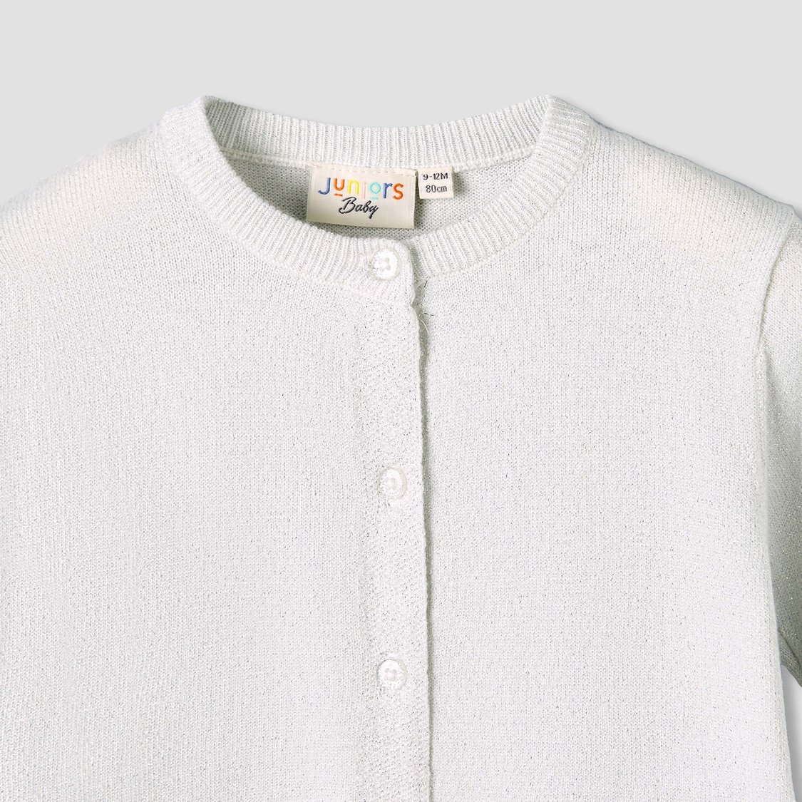 Juniors Scalloped Hem Cardigan