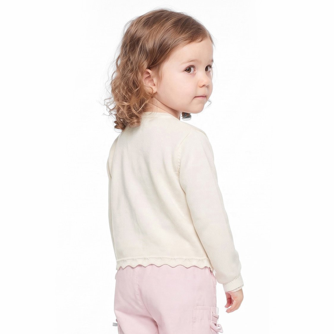 Juniors Metallic Knit Cardigan
