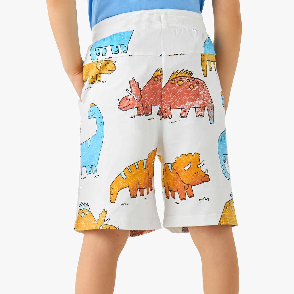 Juniors Dinosaur Print Shorts