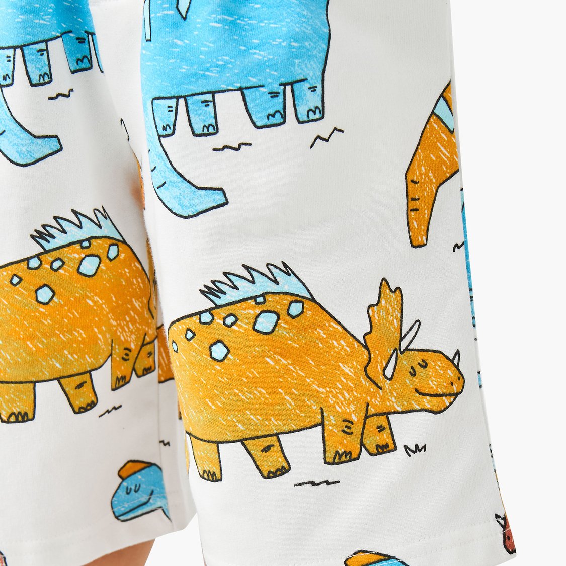 Juniors Dinosaur Print Shorts
