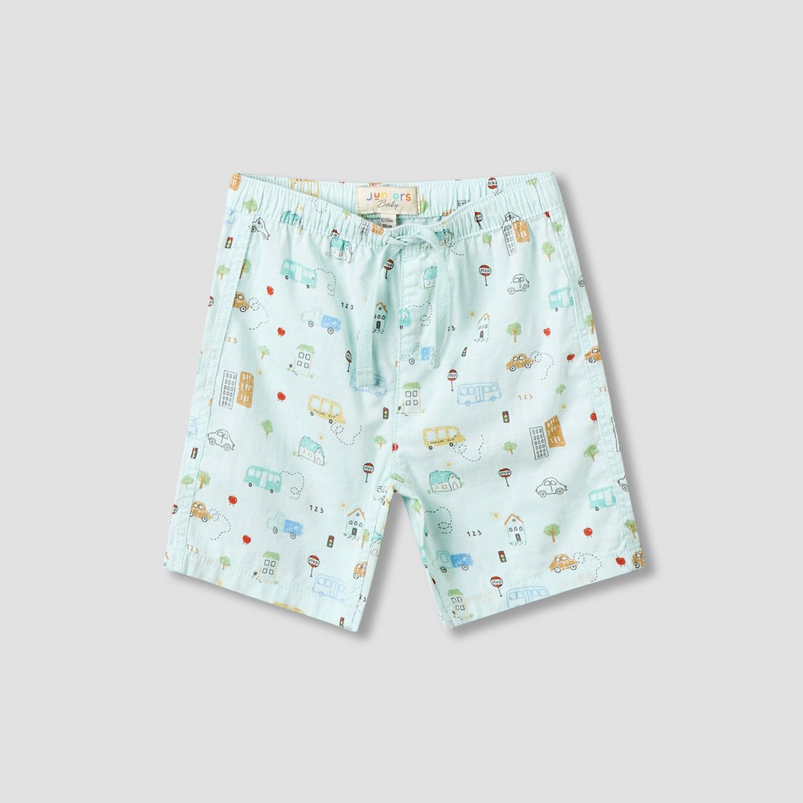 Juniors Graphic Print Shirt and Shorts Set