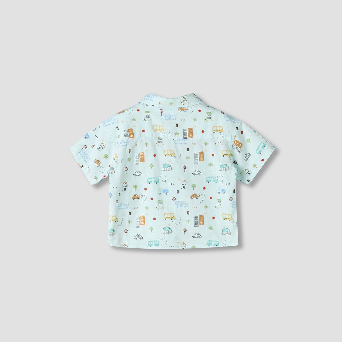 Juniors Graphic Print Shirt and Shorts Set