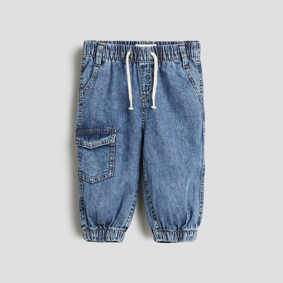 Juniors Washed Mid-Rise Jogger Jeans