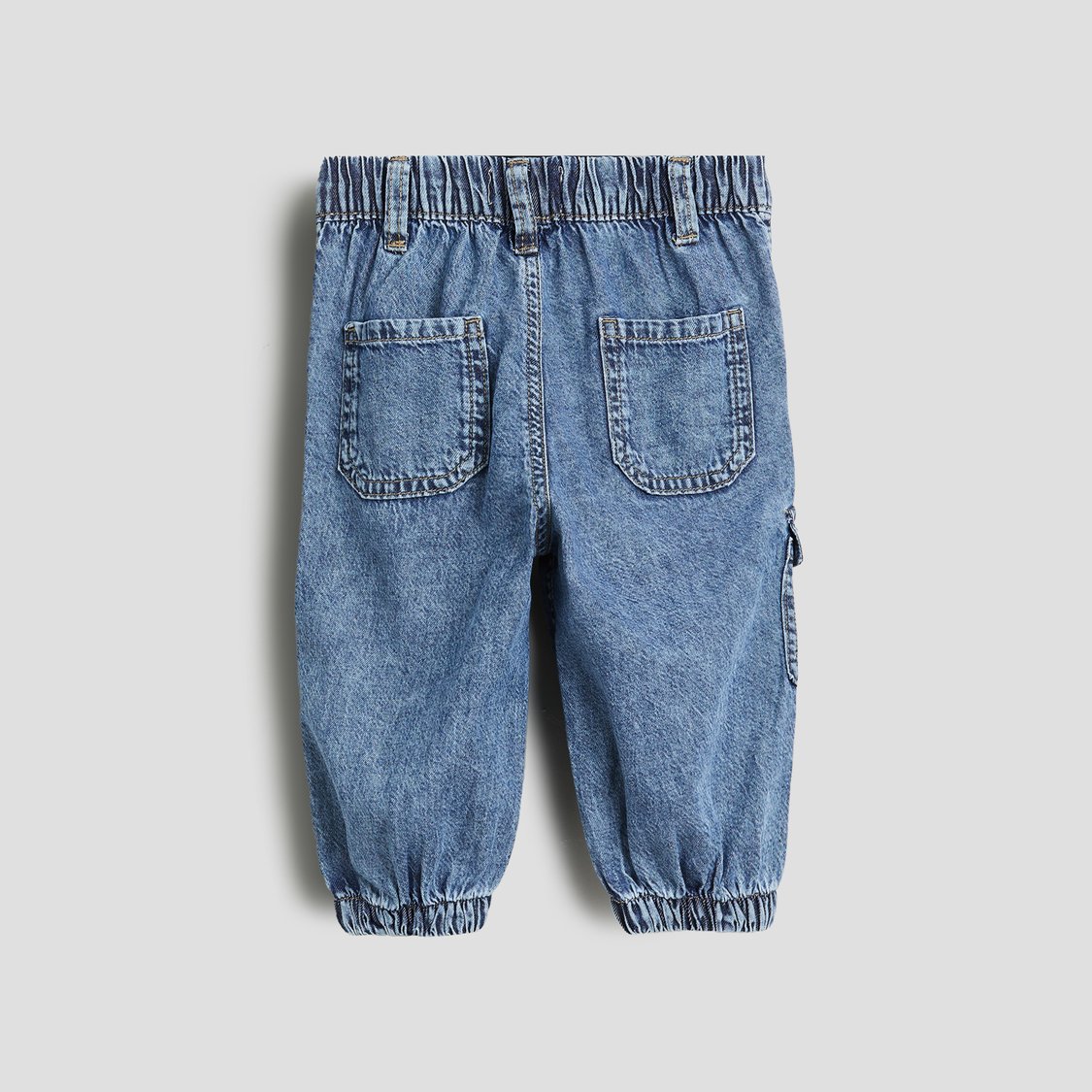 Juniors Washed Mid-Rise Jogger Jeans