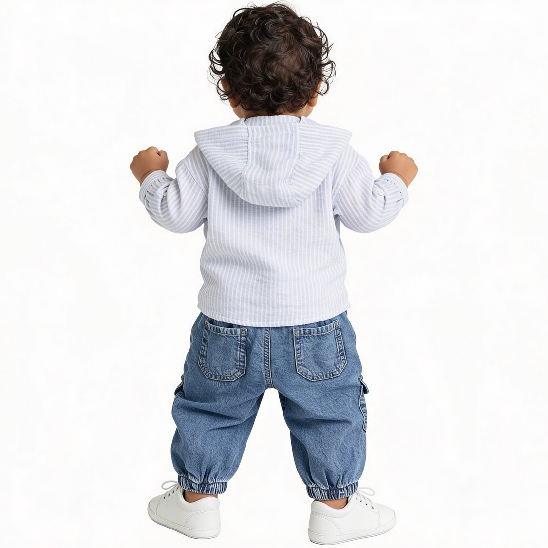 Juniors Washed Mid-Rise Jogger Jeans