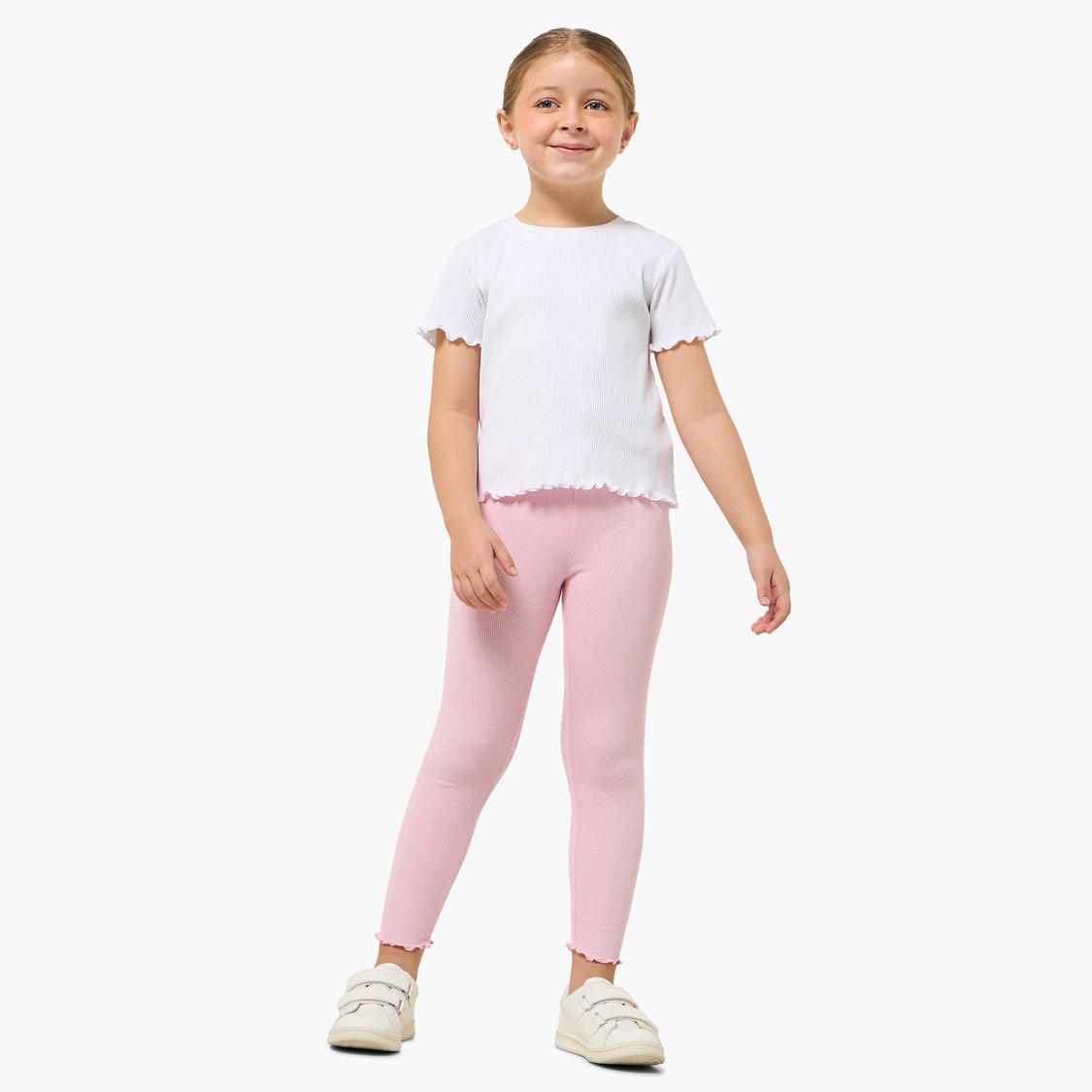 Juniors Ribbed Leggings