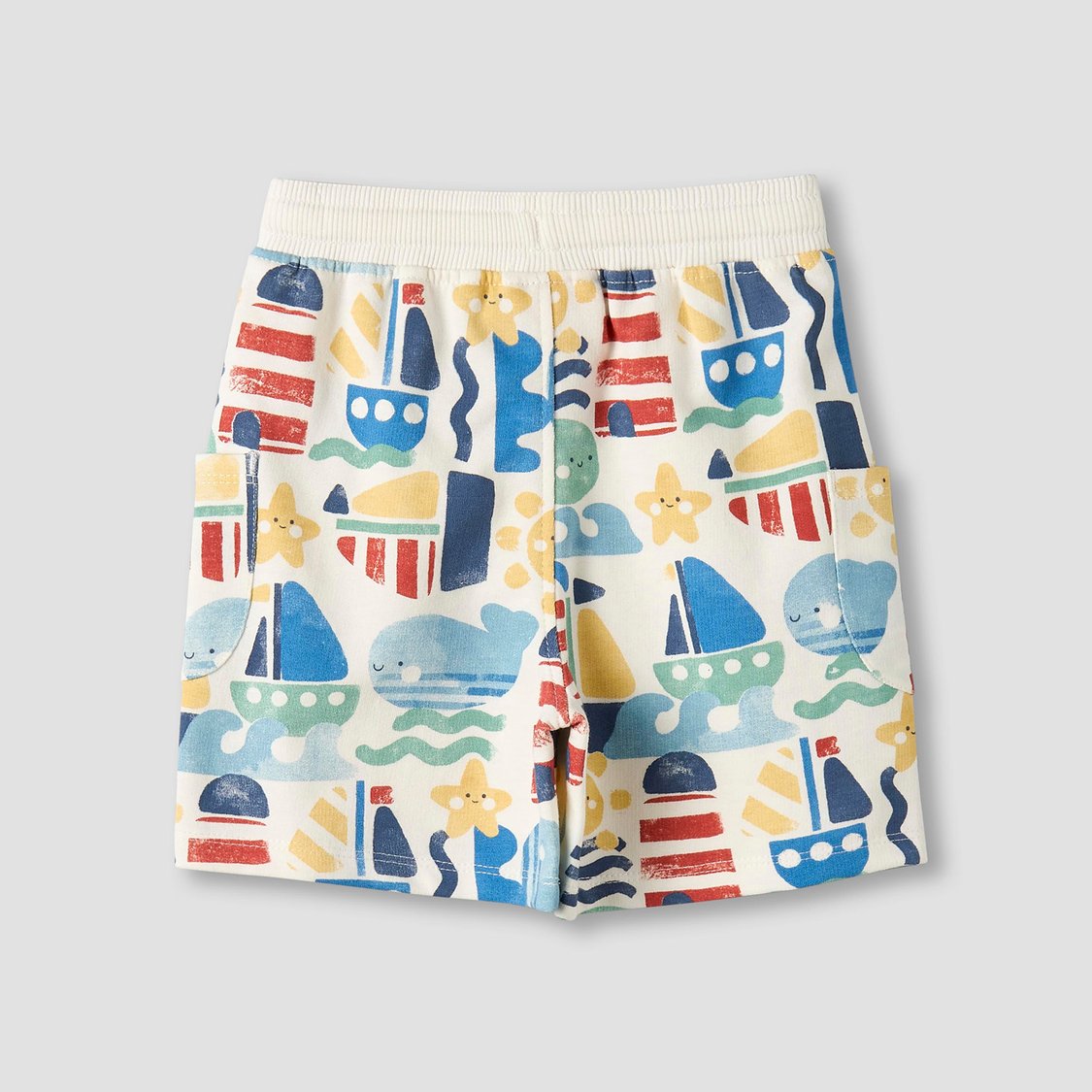 Juniors Assorted Drawstring Waist Shorts - Set of 2