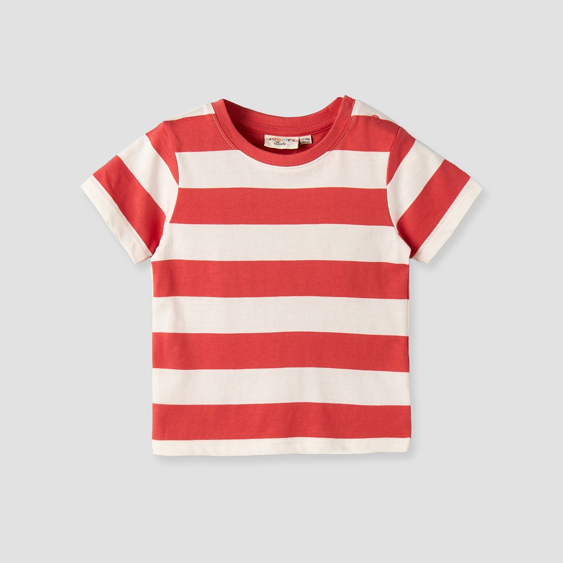 Juniors Striped T-shirt and Dungaree Set