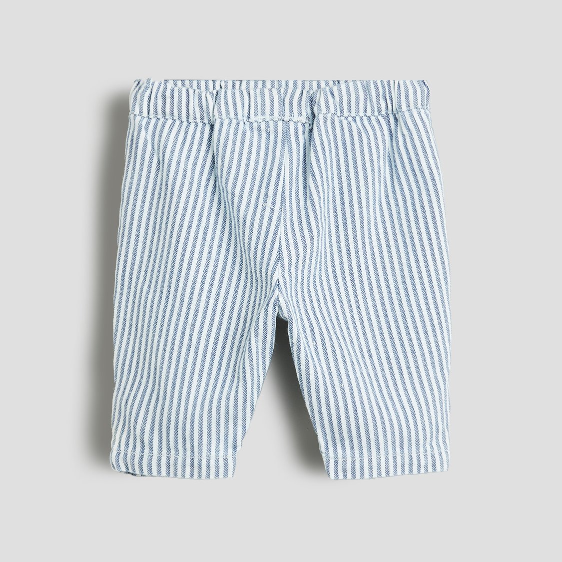 Juniors Striped Shirt and Pants Set with Pockets