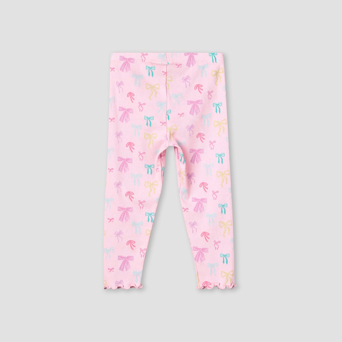 Juniors Bow Print Leggings