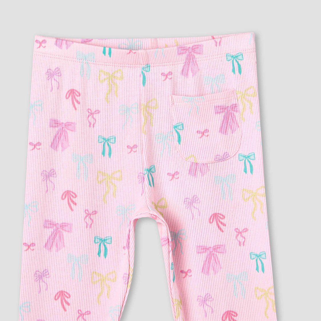 Juniors Bow Print Leggings