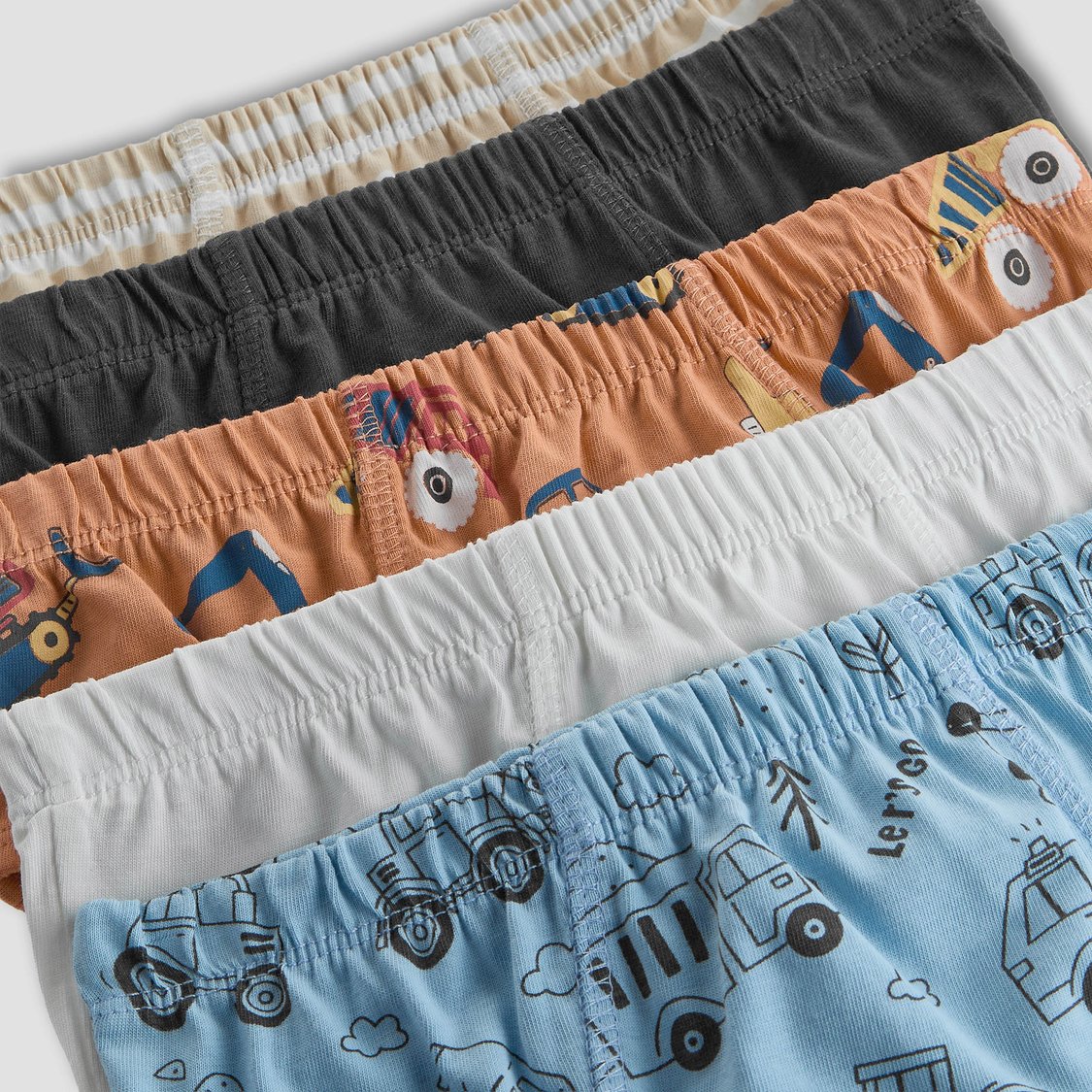 Juniors Assorted Print Briefs - Set of 5