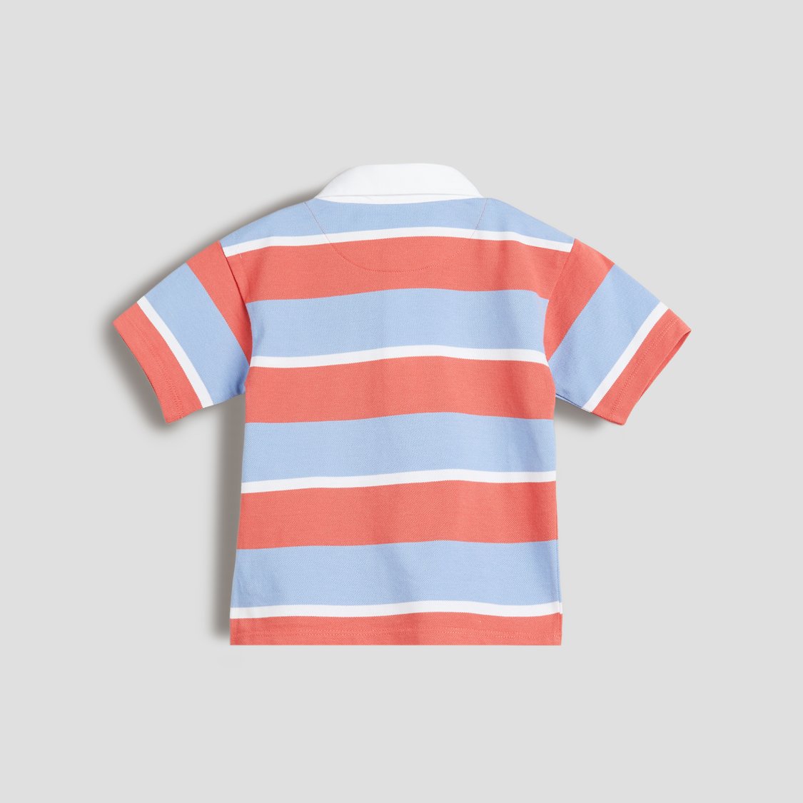 Juniors Striped Polo T-shirt