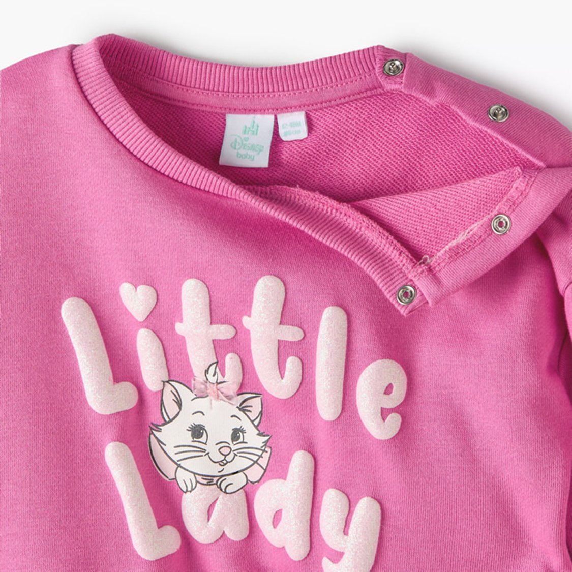 Juniors Marie Print Sweatshirt and Joggers Set