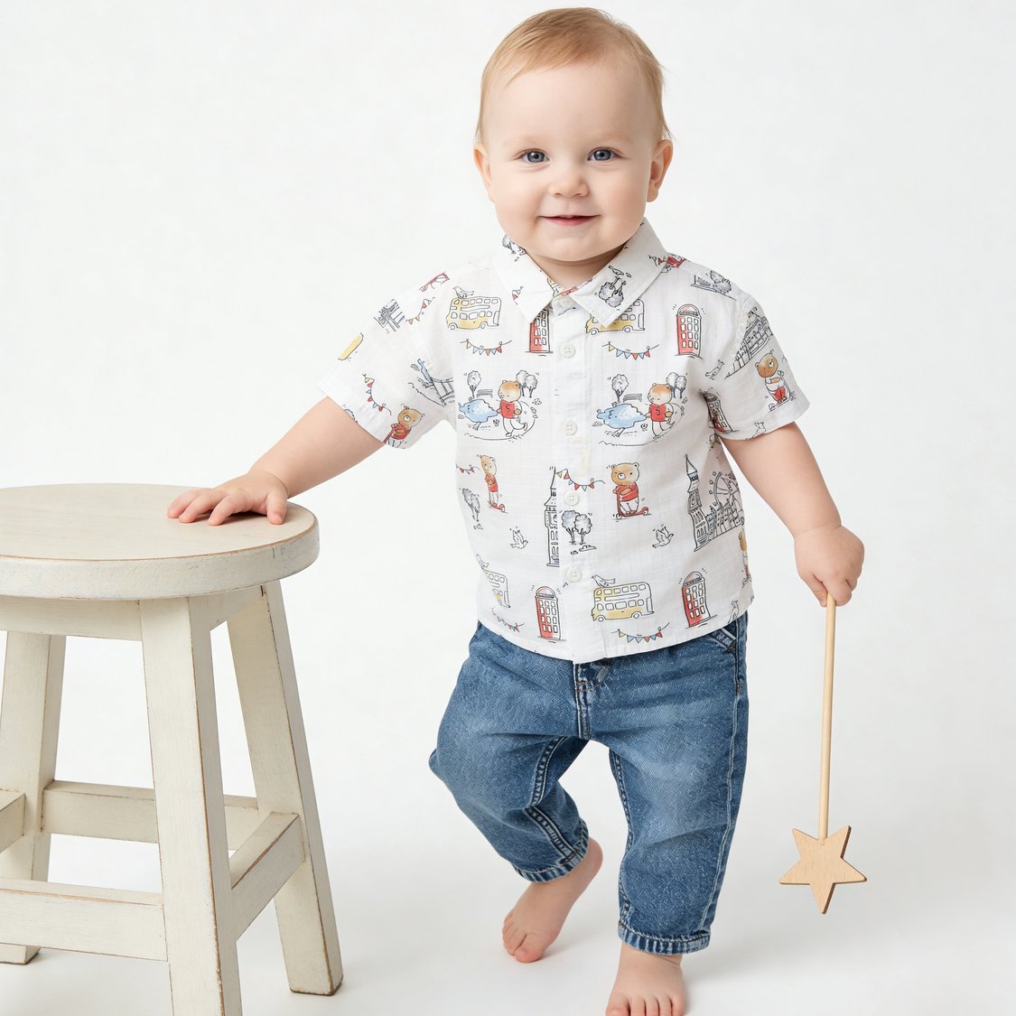Juniors Printed Shirt