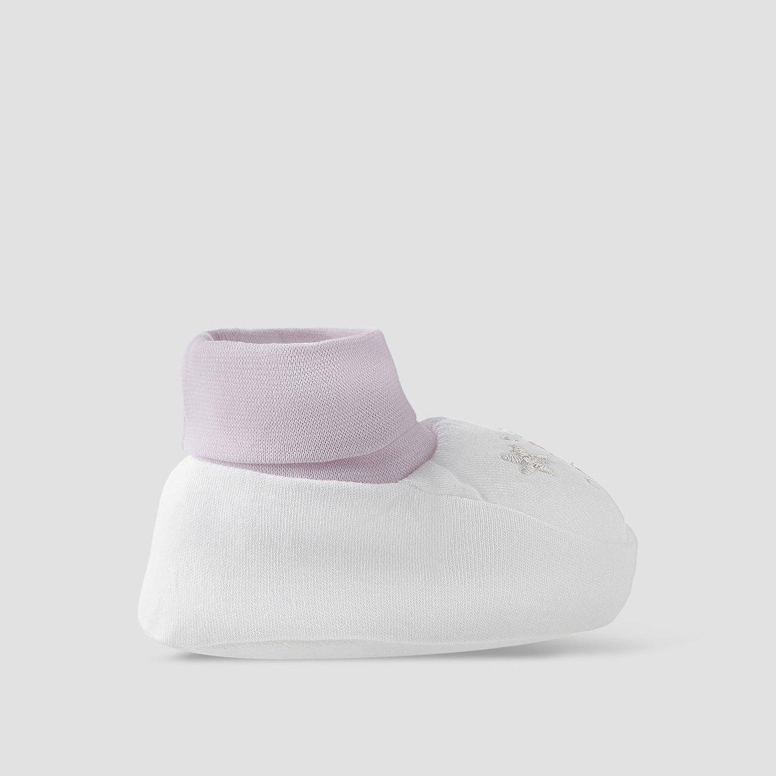Giggles Embroidered Booties