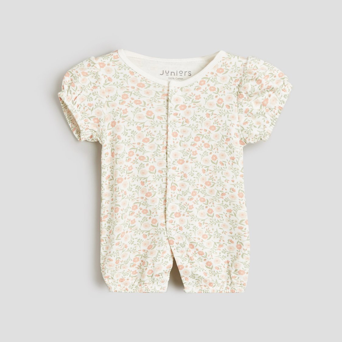 Juniors Floral Print Rompers - Pack of 3