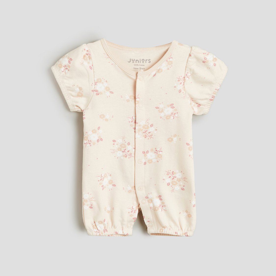 Juniors Floral Print Rompers - Pack of 3