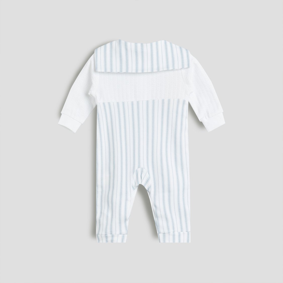 Giggles Striped Sleepsuit