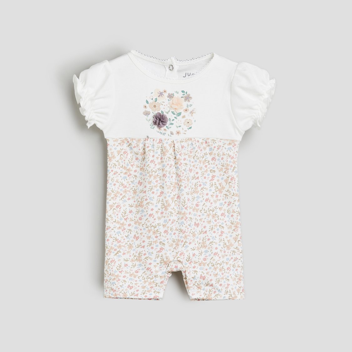 Juniors Floral Print Rompers