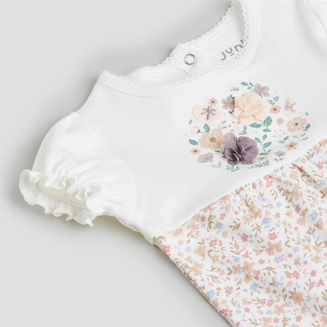 Juniors Floral Print Rompers