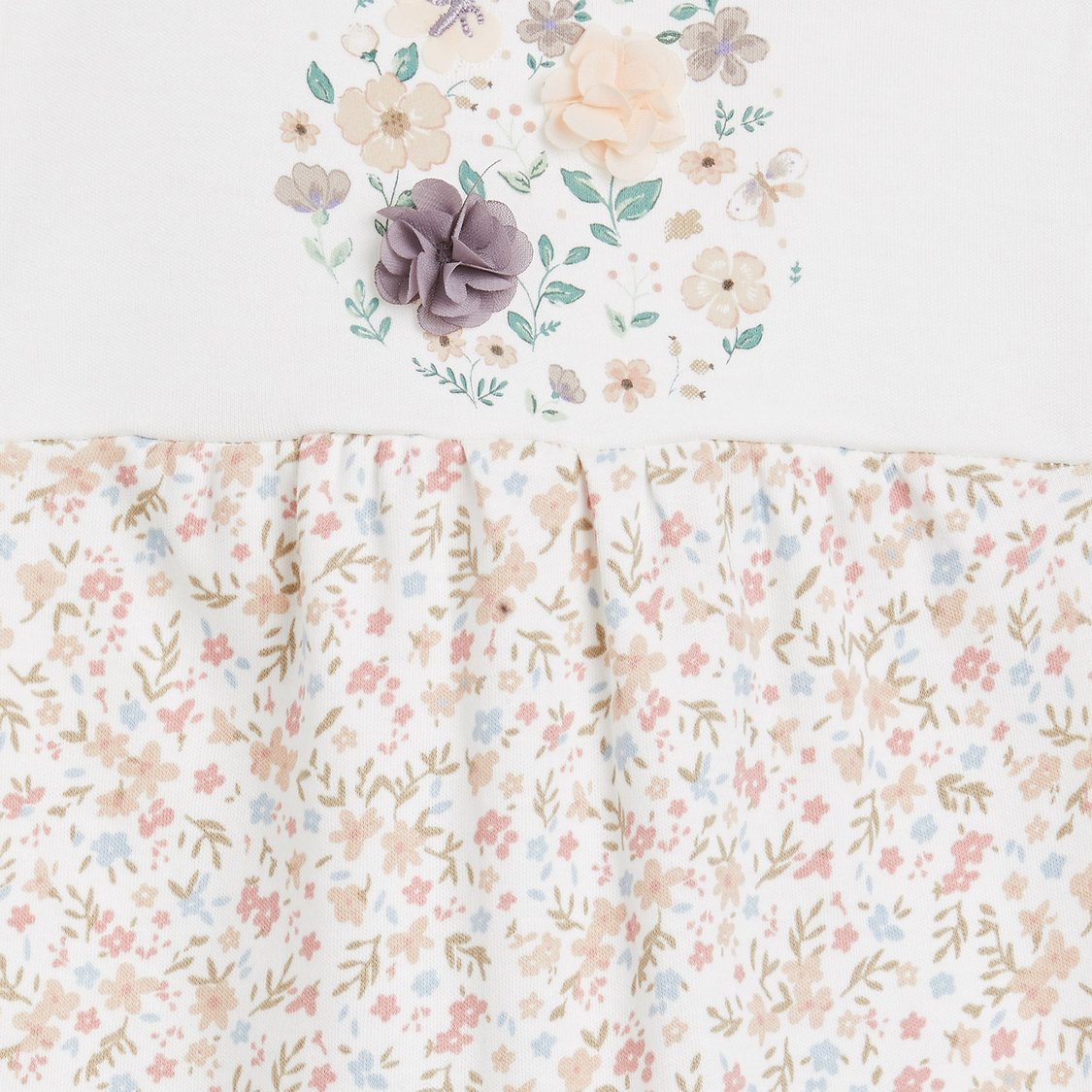 Juniors Floral Print Rompers