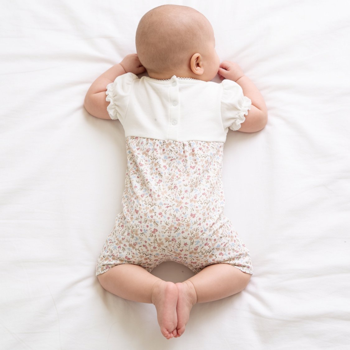 Juniors Floral Print Rompers