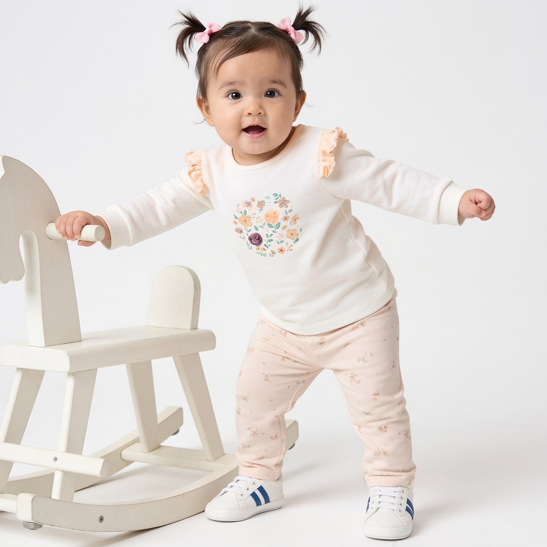 Juniors Printed T-shirt with Pyjama Set