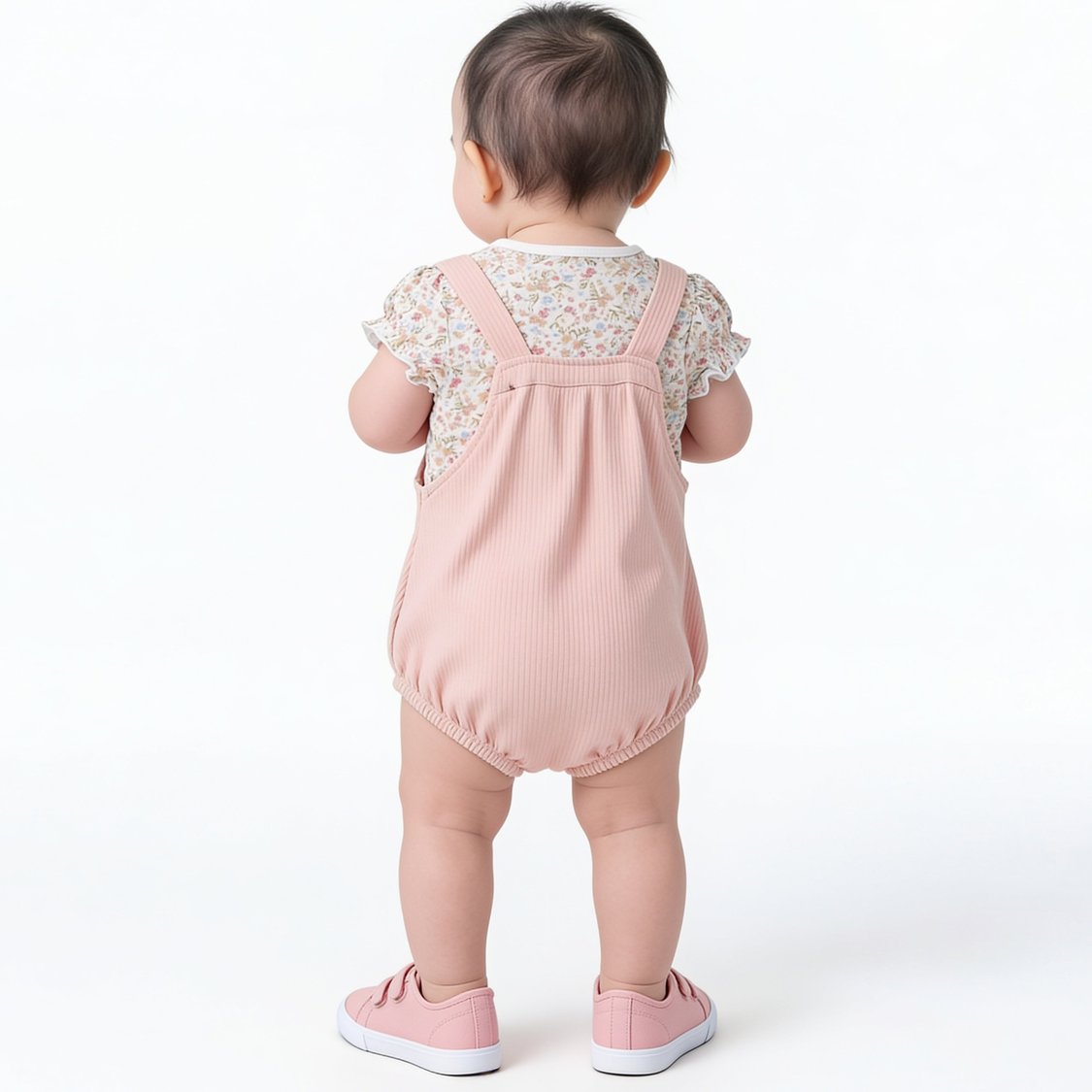 Juniors Ribbed Bodysuit with Printed T-shirt