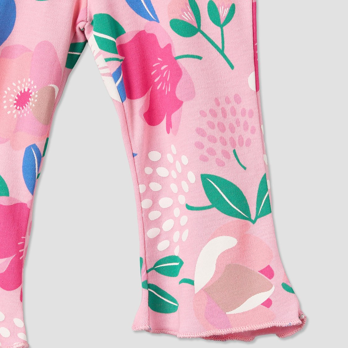 Juniors Floral Print T-shirt and Pyjama Set