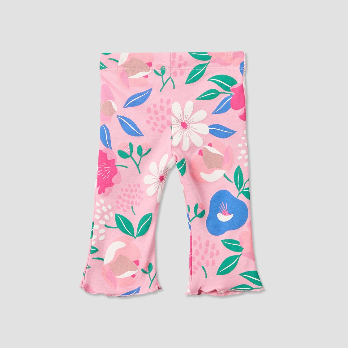 Juniors Floral Print T-shirt and Pyjama Set