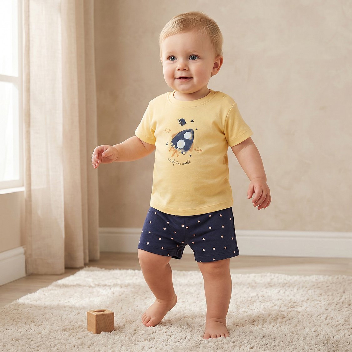 Juniors Printed T-shirt & Shorts Sets - Pack of 2