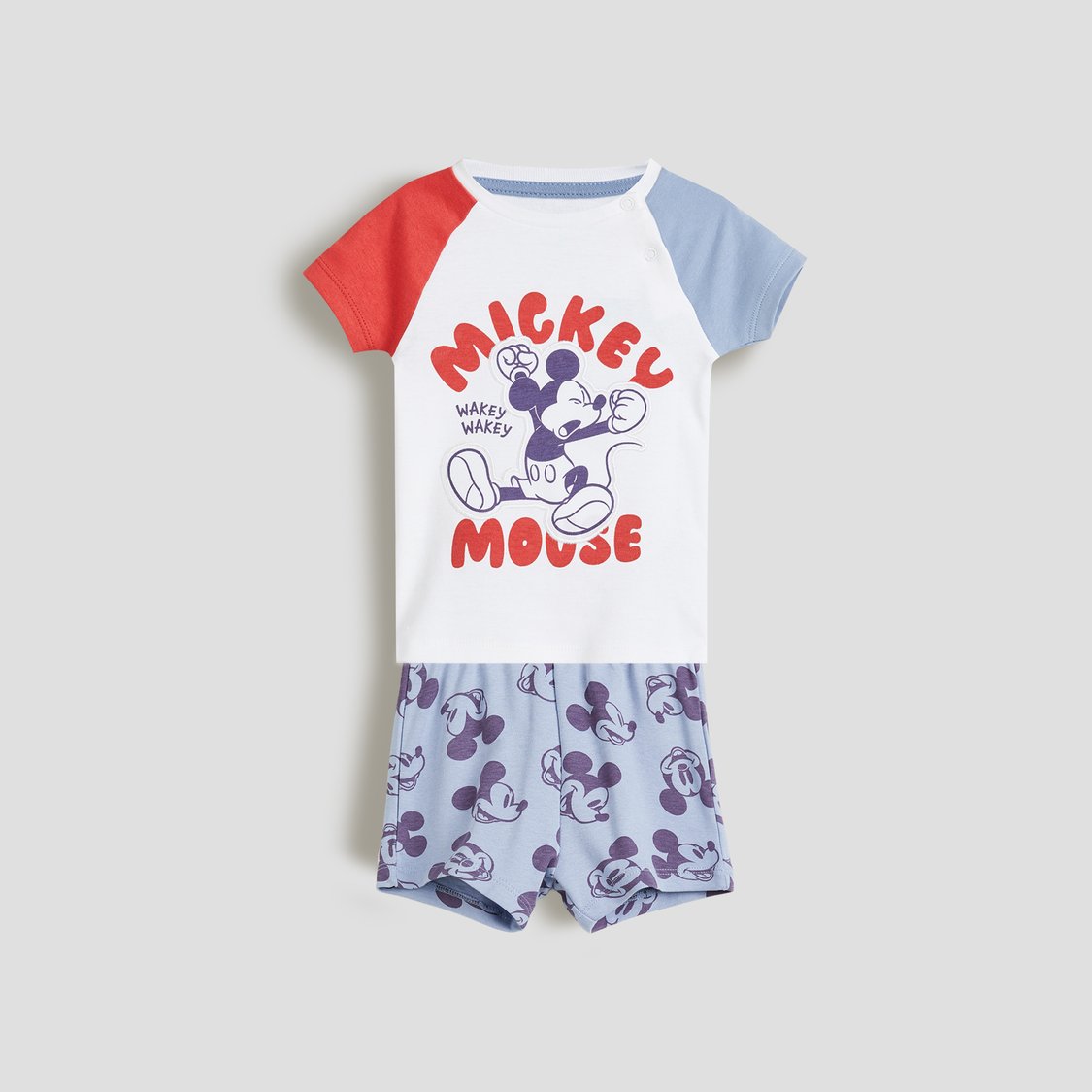 Juniors Mickey Mouse T-shirt and Short Set