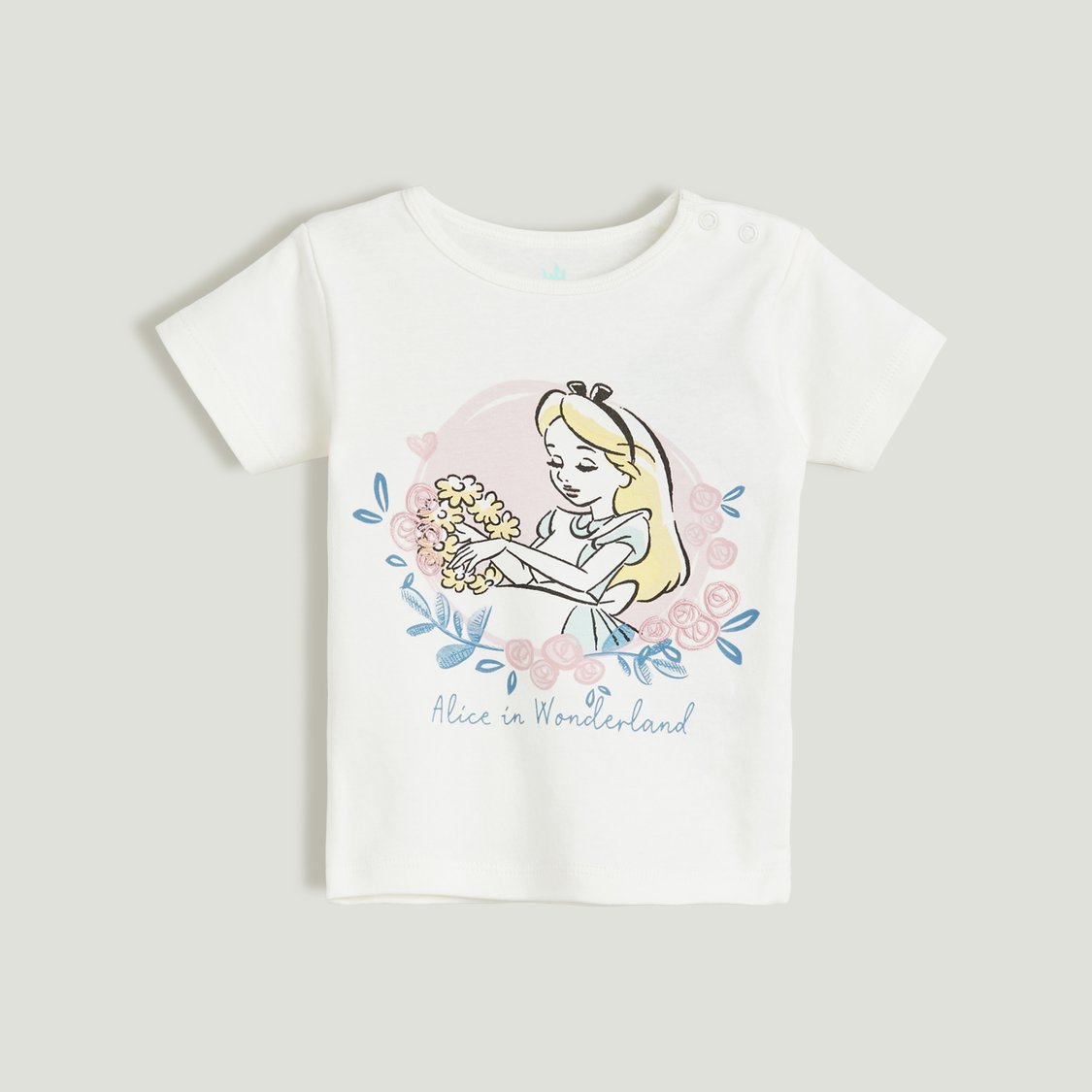 Juniors Alice in the Wonderland T-shirt and Shorts Set
