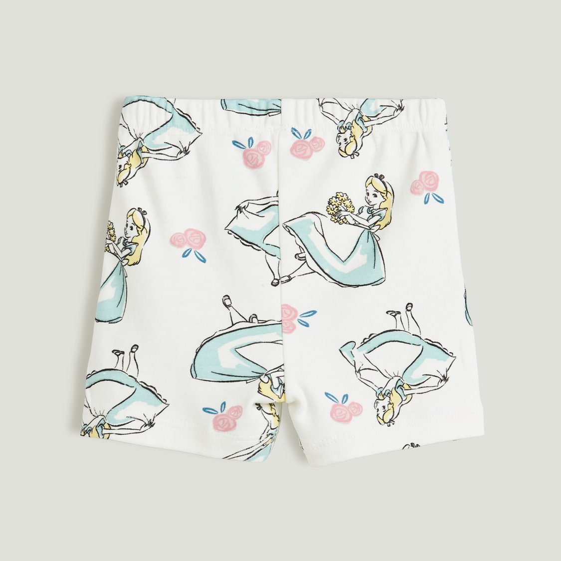 Juniors Alice in the Wonderland T-shirt and Shorts Set