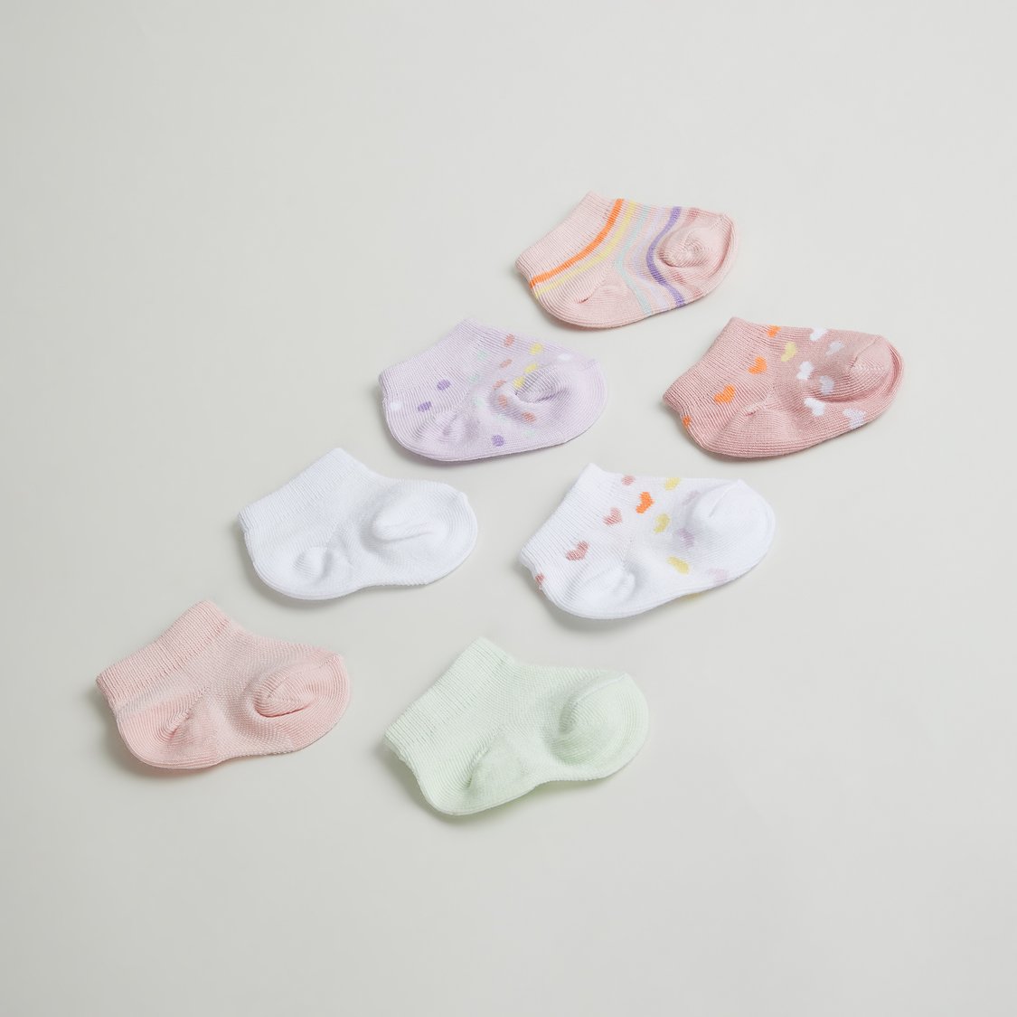 Juniors Assorted Ankle Length Socks - Pack of 7