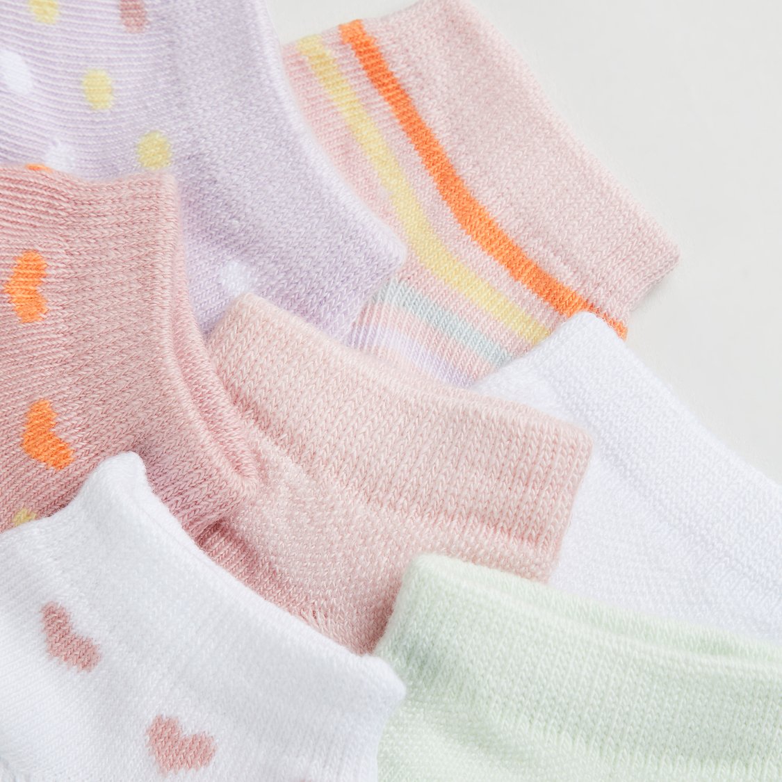 Juniors Assorted Ankle Length Socks - Pack of 7