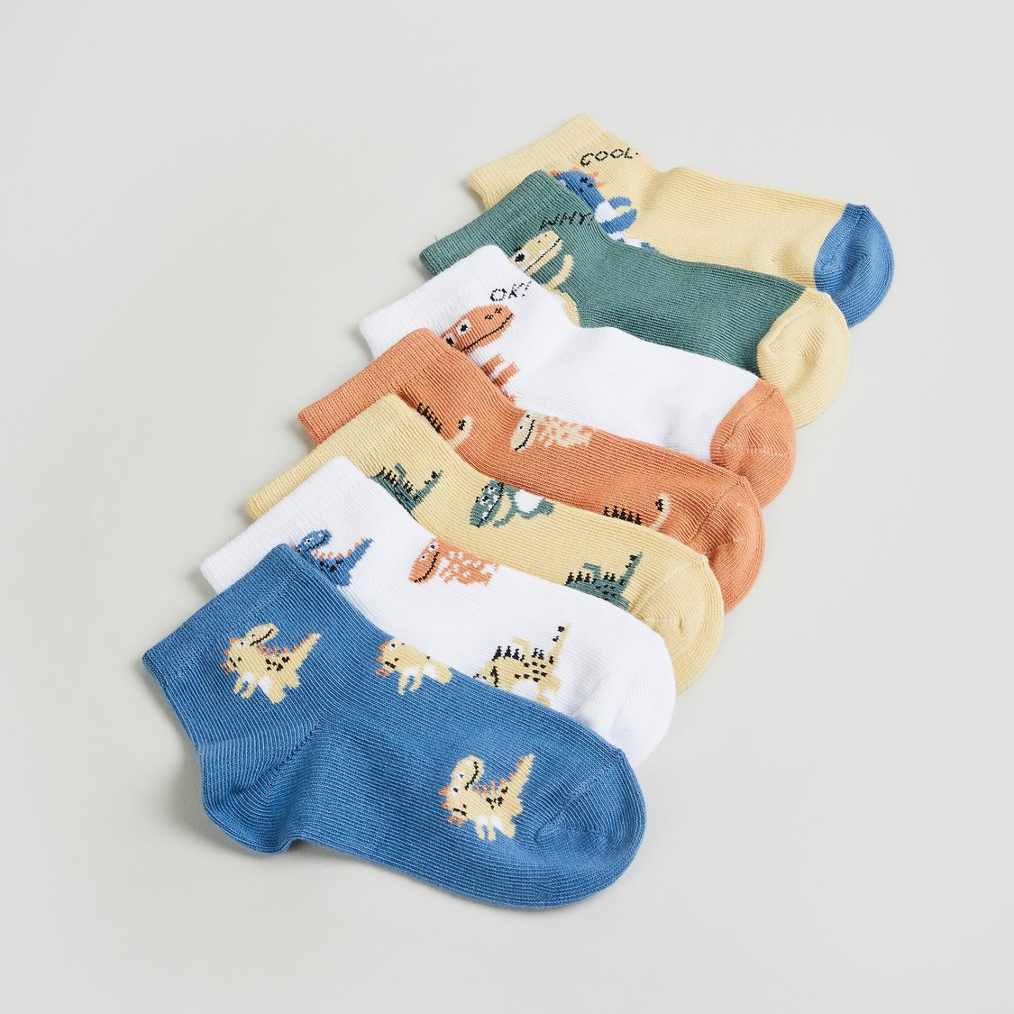 Juniors Assorted Ankle Length Socks - Pack of 7