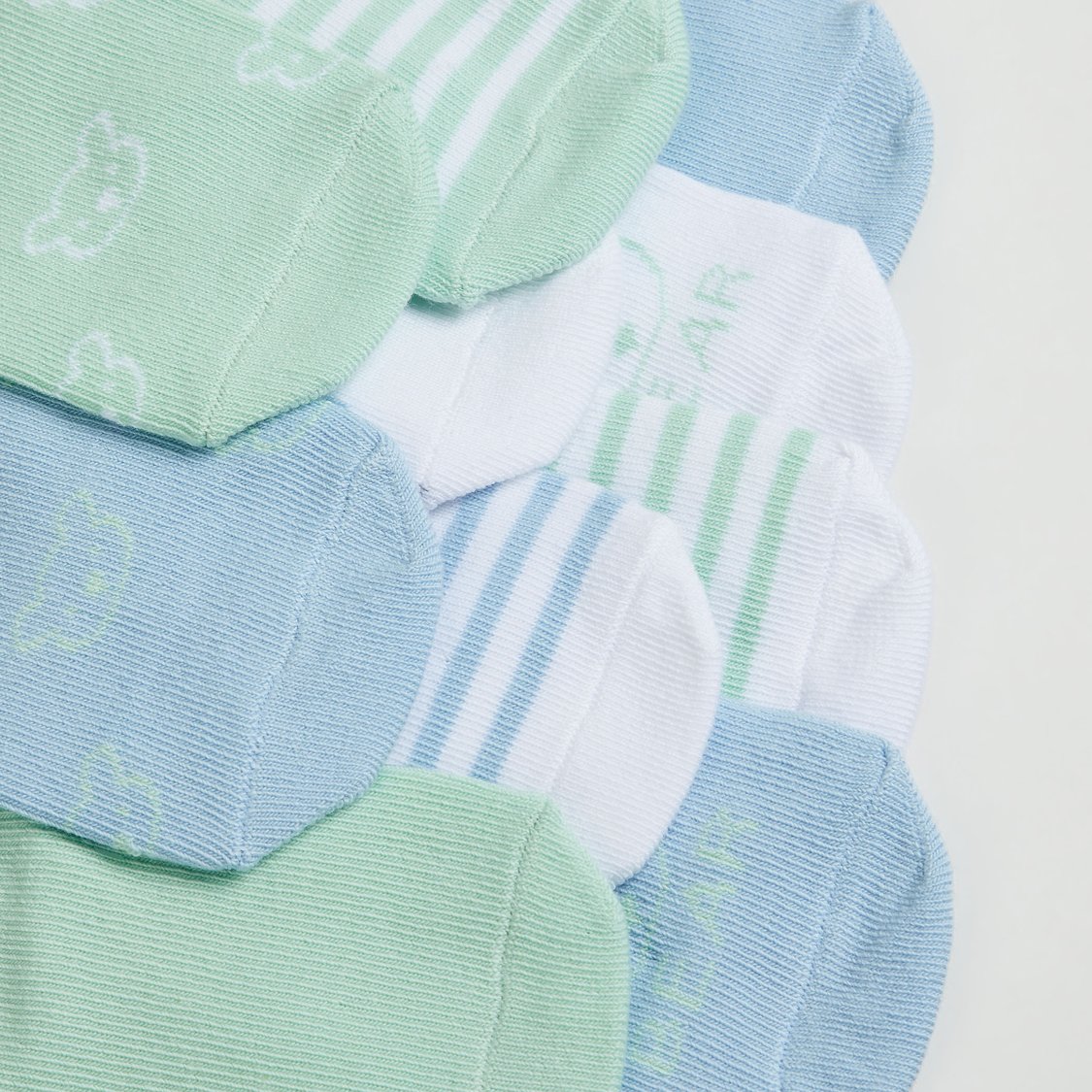 Juniors Assorted No Show Socks - Pack of 10