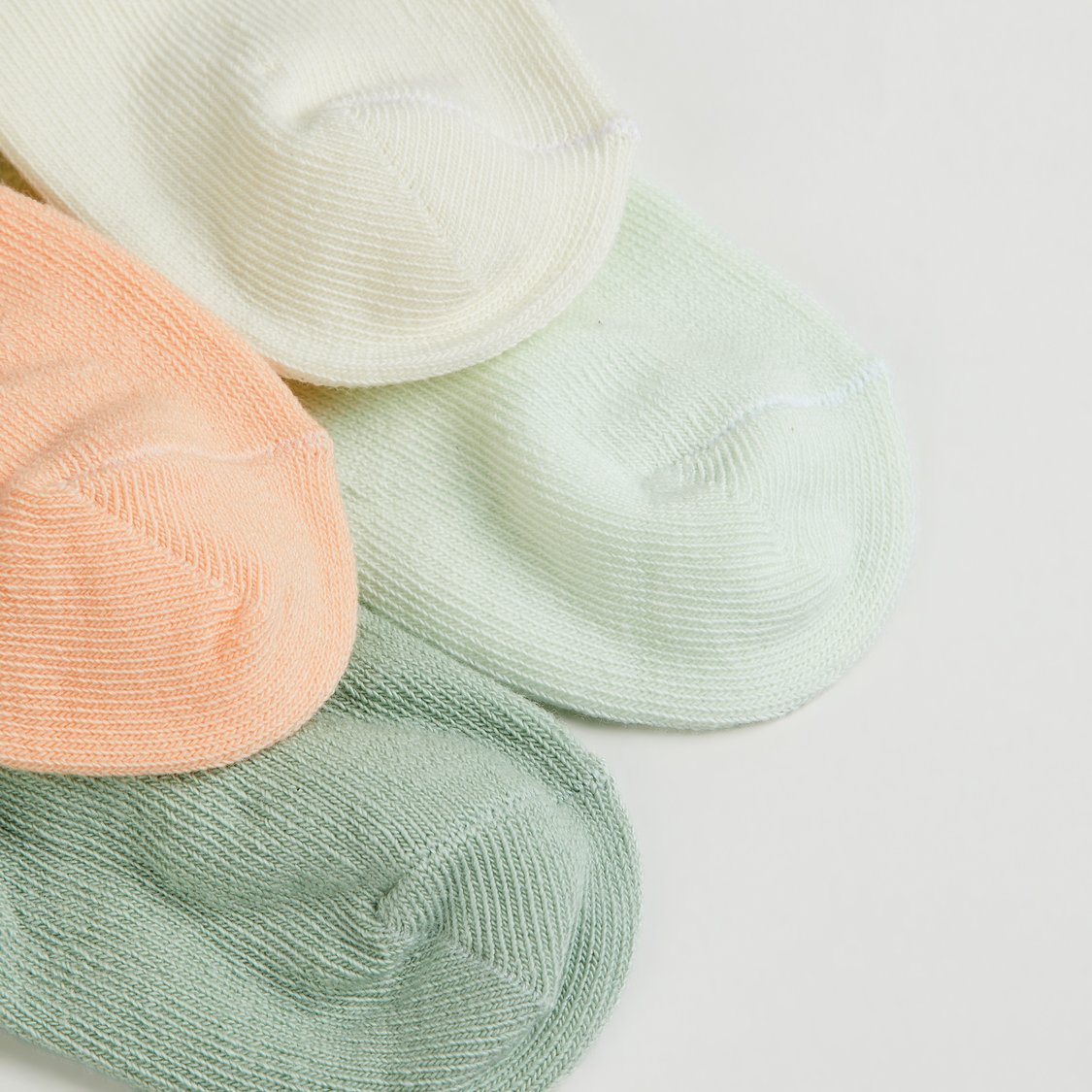 Juniors Solid Ankle Length Socks - Pack of 4